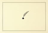 Quill Pen and Ink Note Cards (Stationery, Boxed Cards)