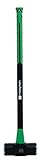 Hooyman 16lb Sledge Hammer with Heavy Duty Construction, Ergonomic No-Slip H-Grip Handles, Solid Fiberglass Cores, and Epoxy Sealed Heads for Construction, Gardening, Yard Work, and Outdoors