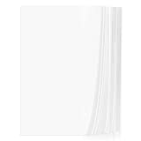 Vellum Paper, Cridoz 115GSM Transparent Vellum Paper 8.5 x 11 Translucent Clear Printer Paper for Printing Invitation Cards Tracing