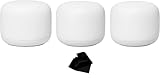 Google Nest WiFi - Mesh Router (AC2200 +) and 2 Nest Dual-Band Wi-Fi Access Points with Google Assistant | Whole Home Coverage | 2.4GHz | 5GHz | Wi-Fi Protected Access | Kwalicable 6FT HDMI Cable