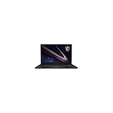 MSI GS76 Stealth Gaming Laptop: 17.3' 240Hz FHD 1080p Display, Intel Core i7-11800H, NVIDIA GeForce RTX 3060, 16GB, 512GB SSD, Thunderbolt 4, WiFi 6, Win10, Black (11UE-221)