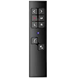 Air Mouse Presentation Clicker, Rechargeable USB Wireless Presenter RF 2.4GHz Clicker for PowerPoint Presentations, Red Laser Pointer Slider Advancer PPT Clicker for Keynote/ Laptop/ MAC/ Windows