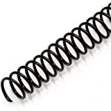 CFS Products 8-mm (5/16') Binding Coils - Coil08 - Pre-Sized to fit Letter Sized Paper - 4:1 Pitch (4 Holes per inch) - 12' Long - Compatible with GBC, Trubind, Fellows Binding Machines - 100 Per Box