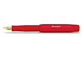 Kaweco Classic Sport Fountain Pen with 23 Carat Gold-Plated Steel Nib and Iridium Tip for Ink Cartridges I Kaweco Sport Fountain Pen (Fine, Red)