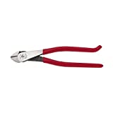 Klein Tools D248-9ST Pliers, Ironworker's Diagonal Cutting Pliers with High Leverage Design Works as Rebar Cutter and Rebar Bender, 9-Inch