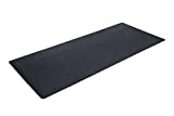 MotionTex Exercise Equipment Mat for Under Treadmill, Stationary Bike, Rowing Machine, Elliptical, Fitness Equipment, Home Gym Floor Protection, 36' x 84', Black