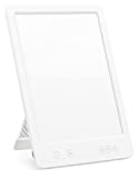 Light Therapy Lamp Rechargeable, UV Free 10000 Lux Sun Lamp, Cordless Therapy Light with Memory Function and Timer for Home Office Travelling, 10 Inch