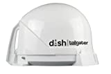 Dish® Tailgater® Portable Automatic HD Satellite Antenna, White