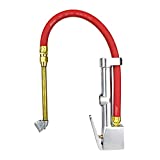 Milton S-506 Original Analog Tire Inflator with Pressure Gauge, 15' Hose Dual Head Chuck, Made In USA 10-160