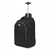 High Sierra Chaser Wheeled Laptop Backpack, Black, 20 x 13.5 x 8-Inch