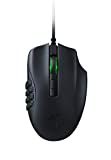 Razer Naga X Wired MMO Gaming Mouse: 18K DPI Optical Sensor - 2nd-gen Razer Optical Switch - Chroma RGB Lighting - 16 Programmable Buttons - 85g - Classic Black