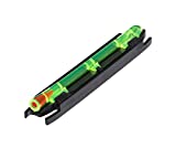 HIVIZ M300 Narrow Magnetic Fiber Optic Front Shotgun Sight Black, One Size