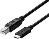 Printer Cable to Computer USB C Compatible with Microsoft Surface Go 2,Surface Laptop Go,Surface 4,Surface Pro 7,Surface Book 3 for HP,Canon,Brother,Epson,Samsung, Xerox,Dell, 6.6 Feet