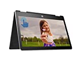 HP Pavilion x360 Premium 2 in 1 Laptop Computer, Intel Quad-Core Pentium Silver N5000 Processor, 11.6' HD IPS Touchscreen Display, 4GB DDR4 128GB SSD, HD Camera B&O USB-C HDMI WiFi BT 4.2 Win 10