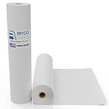 White Kraft Arts and Crafts Paper Roll - 18 inches by 175 Feet (2100 Inch) - Ideal for Paints, Wall Art, Easel Paper, Fadeless Bulletin Board Paper, Gift Wrapping Paper and Kids Crafts - Made in USA