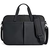 Laptop Bag,BAGSMART 15.6 Inch Laptop Case,Slim Computer Bag for Men,Women Laptop Carrying Case,Classic Messenger Shoulder Bag,Work Bag Laptop Briefcase Business Office Travel,Black