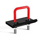 BENETA Hitch Tightener, Heavy Duty Anti-Rattle Stabilizer for 1.25' and 2' Hitches, Reduce Movement from Hitch Tray Cargo Carrier Bike Rack Trailer Ball Mount, Rust Free (1 Pack, Carbon Steel)