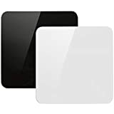 Acrylic White & Black Reflective Display Table Riser Backdrops for Professional Product Photography, KINJOEK 12 x 12 Inch, 30 x 30 cm Background Boards for Product Table Top Photography Shooting