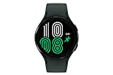 SAMSUNG Galaxy Watch 4, 44mm Smartwatch with ECG Monitor Tracker for Health Fitness Running Sleep Cycles GPS Fall Detection LTE US Version, Green (Renewed)
