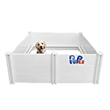Whelping Box for Dogs | Veterinarian Approved | Large Medium Small Dogs Puppies | 48' x 48' x 18' | All Breeds