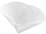 100 Pack Commercial 10' Fryer Oil Filters, Maple Syrup Filters, Beeswax Filters, Grease Filter Cones, Best For Restaurants, Cafes, Food Trucks, Hotels