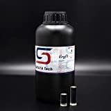 Siraya Tech Craft Ultra-Clear 3D Printer Resin High Clear 405nm Rapid Curing Resin Non-Yellow Like Other Resins High Transparency Resin Designed for Crafts for LCD DLP 8K 3D Printer (1kg, High Clear)