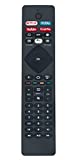 Replaced Remote Compatible with Philips Smart LED TV 4K Ultra HD (2160p) Android Smart LED TV URMT47CND0 65PFL5766/F7 55PFL5766/F7 43PFL5766/F7 32PFL5505/F7 50PFL5766/F7 50PFL5604/F7 75PFL5604/F7