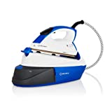 Reliable 125IS Maven Steam Iron - 1500W Ironing Station with Ceramic Soleplate, Iron Lock for Easy Carry, 1 Ltr Removable Water Tank and Auto Shut-Off, Digital Display, Continuous Home Steam Iron