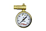 Accu-Gage by Milton Presta Valve Bike Tire Pressure Gauge with Bleeder Valve, for 0-60 PSI - ANSI Certified