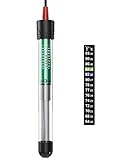 Uniclife Aquarium Heater Submersible with Thermometer, 100 Watt for 10-25 Gallon Fish Tank