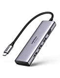 UGREEN USB C Hub 4K@60Hz, 6-in-1 USB C to USB Adapter with 3 USB 3.0 Ports, SD/TF Card Reader, USB C to HDMI Adapter Multiport Dongle Type C Adapter for Laptop Tablet iPad MacBook Pro Air Dell Samsung