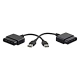 ZRM&E 2-Pack USB Port Game Controller Converter P2 to P3 Adapter Cable Without Driver Gamepad for PS2 PS3/PC System