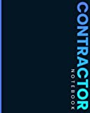 Contractor Notebook: Record Jobs, Customer Details, Materials, Notes | Daily Planner With 30 Minute Timeslots. (8AM-8PM)