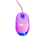 Pink Mini Mouse Computer Mouse Ergonomic Mouse with 1.5M Cable USB Mouse for Laptop PC Desktop mice Compatible with Windows Linux Mac fit for Office Business Home Kids and Lady by SOONGO
