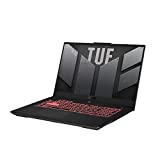 ASUS TUF Gaming A17 (2022) Gaming Laptop, 17.3” 144Hz FHD IPS-Type Display, AMD Ryzen 7 6800H, GeForce RTX 3050 Ti, 16GB DDR5, 512GB PCIe SSD, Wi-Fi 6, Windows 11 Home, Mecha Gray, FA707RE-MS73