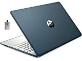 2022 HP 15.6' FHD Laptop Computer, AMD Ryzen 5-5500U Processor(Beats Intel i7-1065G7), 32GB RAM, 1TB PCIe SSD, AMD Radeon Graphics, HD Webcam, Bluetooth, Wi-fi, Win 11, Blue, 32GB USB Business Card