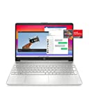 HP 15.6-inch Laptop, AMD Ryzen 7 5700U, 8 GB RAM, 256 GB SSD, HD Micro-Edge Display, Windows 11 Home, Thin & Portable, Long-Lasting Battery, Full-Size Keyboard, Wi-Fi 6 & Bluetooth (15-ef2025nr, 2022)