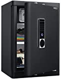 JINXNOBI Large Biometric Safes for Home,4 Cubic Feet Security Safe Box Fingerprint Access,25.2in Home Safe Box Large Capacity Secure to Documents Jewelry Guns Cash,Heavy Safe Box 90.5lbs