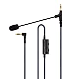 Cable Boom Microphone - Volume Control for Playstation PS4 or Xbox One Controller, PC, Tablet,Laptop, Smartphone - Boompro Gaming Mic Compatible with V-Moda or Most Other 3.5mm Jack Headphone(150CM)