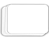 Hamilco White Cardstock Thick Paper - Blank Index Flash Note & Post Cards with Rounded Corners - Greeting Invitations Stationary 4 X 6' Heavy weight 80 lb Card Stock for Printer - 100 Pack