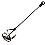 Edward Tools Stainless Steel Food Grade Mixer Drill Attachment - Safe for Bulk Brewing, Batter, Coffee, Wine, Beer, Mashed Potatoes - Food Safe for Mixing in 1 to 5 gallons