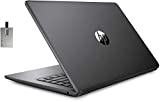 2021 HP Stream 14' HD Laptop Computer, Intel Celeron N4020 Processor, 4GB RAM, 64GB eMMC, HD Audio, HD Webcam, Intel UHD Graphics 600, 1 Year Office, HDMI, Win 10 S, Jet Black, 128GB SnowBell USB Card