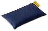 SANTERGO Mouse pad Wrist Rest - Ergonomic Palm Support Made of Organic Millet Chaff, Anti-tendonitis Problem for Computer Mouse, Relieve Wrists, Cushion Support in Blue