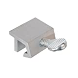 Defender Security U 9819 Sliding Window Security Lock, Economy, Aluminum, Silver - 4 Count (Pack of 1)