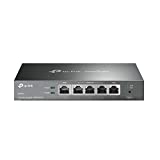 TP-Link ER605 | Multi-WAN Wired VPN Router | Up to 4 Gigabit WAN Ports | SPI Firewall SMB Router | Omada SDN Integrated | Load Balance | Lightning Protection | Limited Lifetime Protection