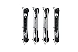 Steadyrack Bike Racks - Classic Rack - Wall Mounted Bike Rack Storage Solution for your Home, Garage, or Bike Park - 4 Pack
