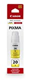 Genuine Canon GI-20 Yellow Ink Bottle