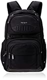 Targus Legend IQ Backpack Laptop bag for Business Professional and College Student with Durable Material, Pockets Throughout, Headphone Cord Pocket, TrolleyStrap, Fits 16-Inch Laptop, Black (TSB705US)