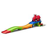 Step2 Up & Down Roller Coaster for Kids, Rapid Ride & Hide Edition – Ride On Toy for Indoor/Outdoor Use – Compact Storage, Skill Building Toddler Toys, Assembled Dimensions: 12.75' H x 110' W x 27' D
