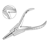 14.5CM Surgical Steel Body Piercing Kits Ear Nose Lip Navel Tongue Septum Forcep Clamp Pliers Tool for Professional Use